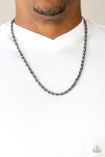 Load image into Gallery viewer, Instant Replay - Black Necklace - Paparazzi Accessories