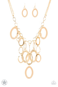 A Golden Spell Gold Necklace - Paparazzi Accessories