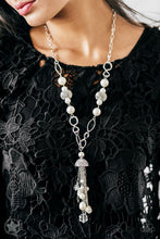 Load image into Gallery viewer, Designated Diva - White Necklace - Paparazzi Accessories