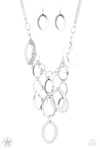 A Silver Spell Silver Neckalce - Paparazzi Accessories