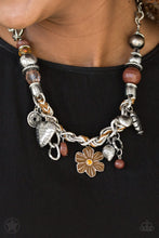 Load image into Gallery viewer, Charmed, I Am Sure - Brown Necklace - Paparazzi Accessories