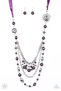 All The Trimmings - Purple Necklace - Paparazzi Accessories