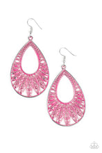 Load image into Gallery viewer, Flamingo Flamenco - Pink Earrings - Paparazzi Accessories - Natalie&#39;s Trendy Treasures