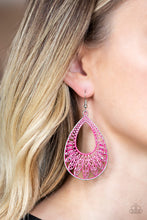 Load image into Gallery viewer, Flamingo Flamenco - Pink Earrings - Paparazzi Accessories - Natalie&#39;s Trendy Treasures