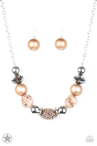 A Warm Welcome Copper Necklace - Paparazzi Accessories - Natalie's Trendy Treasures