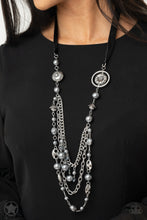 Load image into Gallery viewer, All The Trimmings - Black Necklace - Paparazzi Accessories