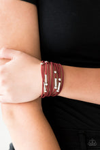 Load image into Gallery viewer, Back To BACKPACKER - Red Bracelet - Paparazzi Accessories