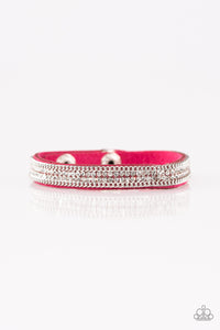 Babe Bling - Pink Bracelet - Paparazzi Accessories