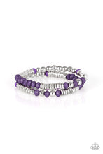 Load image into Gallery viewer, Downright Dressy - Purple Bracelet - Paparazzi Accessories - Natalie&#39;s Trendy Treasures