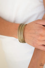 Load image into Gallery viewer, Endlessly Empress - Brass Bracelet - Paparazzi Accessories - Natalie&#39;s Trendy Treasures