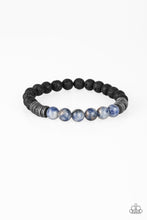 Load image into Gallery viewer, Cool-Headed - Blue Bracelet - Paparazzi Accessories - Natalie&#39;s Trendy Treasures