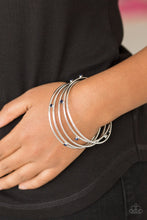 Load image into Gallery viewer, Delicate Decadence - Blue Bracelet - Paparazzi Accessories - Natalie&#39;s Trendy Treasures