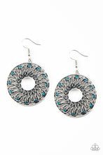 Load image into Gallery viewer, Malibu Musical - Blue Earrings - Paparazzi Accessories - Natalie&#39;s Trendy Treasures