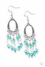 Load image into Gallery viewer, Not The Only Fish In The Sea - Green Earrings - Paparazzi Accessories - Natalie&#39;s Trendy Treasures