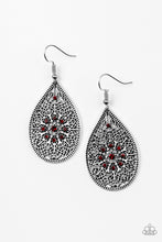 Load image into Gallery viewer, Dinner Party Posh - Red Earrings - Paparazzi Accessories - Natalie&#39;s Trendy Treasures