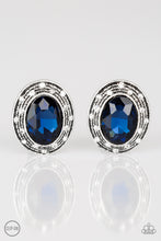 Load image into Gallery viewer, East Side Etiquette - Blue Earrings - Paparazzi Accessories - Natalie&#39;s Trendy Treasures