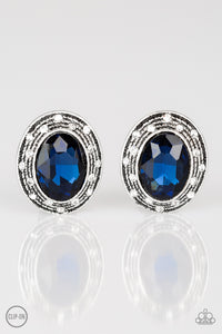 East Side Etiquette - Blue Earrings - Paparazzi Accessories - Natalie's Trendy Treasures