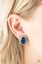 Load image into Gallery viewer, East Side Etiquette - Blue Earrings - Paparazzi Accessories - Natalie&#39;s Trendy Treasures