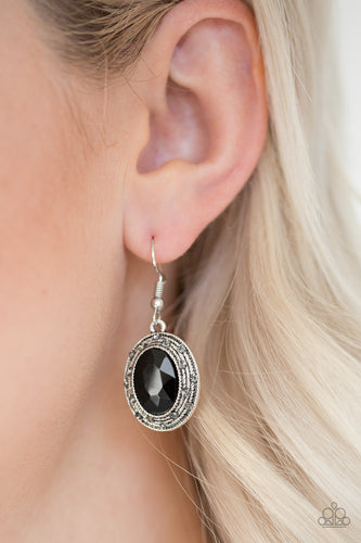 East Side Etiquette - Black Earrings - Paparazzi Accessories