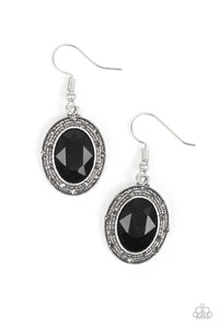 East Side Etiquette - Black Earrings - Paparazzi Accessories