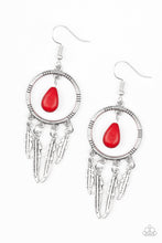 Load image into Gallery viewer, Southern Plains - Red Earrings - Paparazzi Accessories - Natalie&#39;s Trendy Treasures