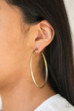 Load image into Gallery viewer, 5th Avenue Attitude - Brass Earrings - Paparazzi Accessories