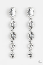 Load image into Gallery viewer, Red Carpet Radiance - White Earrings - Paparazzi Accessories - Natalie&#39;s Trendy Treasures