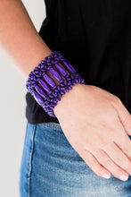 Load image into Gallery viewer, Barbados Beach Club - Purple Bracelet - Paparazzi Accessories - Natalie&#39;s Trendy Treasures