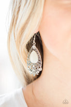 Load image into Gallery viewer, Majestically Malibu - White Earrings - Paparazzi Accessories - Natalie&#39;s Trendy Treasures