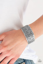 Load image into Gallery viewer, Eat Your Heart Out - Silver Bracelet - Paparazzi Accessories - Natalie&#39;s Trendy Treasures