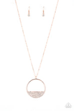 Load image into Gallery viewer, Bet Your Bottom Dollar - Rose Gold Necklace - Paparazzi Accessories