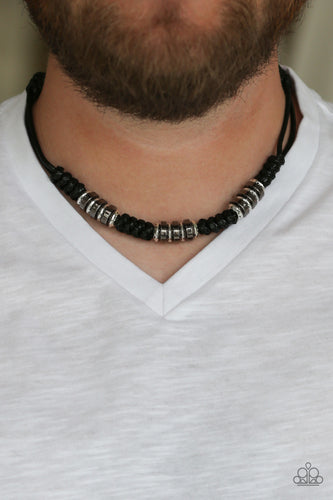 Lets Take A Ride - Black Necklace - Paparazzi Accessories