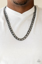 Load image into Gallery viewer, Undefeated - Black Necklace -Paparazi Accessories - Natalie&#39;s Trendy Treasures