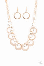 Load image into Gallery viewer, In Full Orbit - Rose Gold Necklace - Paparazzi Accessories