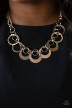 Load image into Gallery viewer, In Full Orbit - Rose Gold Necklace - Paparazzi Accessories