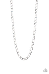 Big Win Silver Necklace - Paparazzi Accessories - Natalie's Trendy Treasures