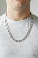 Load image into Gallery viewer, Big Win Silver Necklace - Paparazzi Accessories - Natalie&#39;s Trendy Treasures