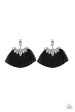 Load image into Gallery viewer, Formal Flair Black Earrings - Paparazzi Accessories - Natalie&#39;s Trendy Treasures