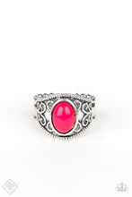 Load image into Gallery viewer, Let&#39;s Take It from The POP - Pink Ring - Paparazzi Accessories