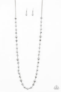 Pristine Prestige - Silver Necklace - Paparazzi Accessories