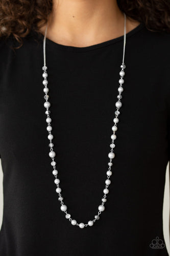 Pristine Prestige - Silver Necklace - Paparazzi Accessories