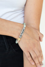 Load image into Gallery viewer, Be Prayerful - Green Bracelet - Paparazzi Accessories