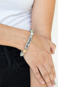 Be Prayerful - Green Bracelet - Paparazzi Accessories