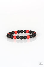 Load image into Gallery viewer, All Zen - Red Bracelet - Paparazzi Accessories - Natalie&#39;s Trendy Treasures