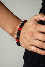 Load image into Gallery viewer, All Zen - Red Bracelet - Paparazzi Accessories - Natalie&#39;s Trendy Treasures