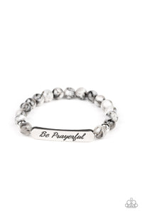 Be Prayerful - Black Bracelet - Paparazzi Accessories