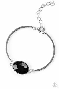 Definitely Dashing - Black Bracelet - Paparazzi Accessories