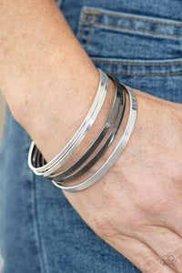 Ensnared - Multi Metal Bracelet - Paparazzi Accessories