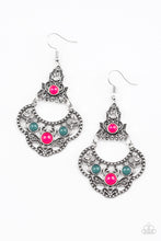 Load image into Gallery viewer, Garden State Glow - Multi Color Earrings - Paparazzi Accessories