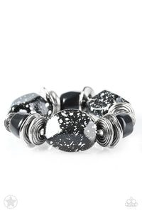 Glaze of Glory - Black Bracelet - Paparazzi Accessories